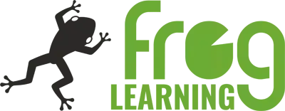 Logo frog learning